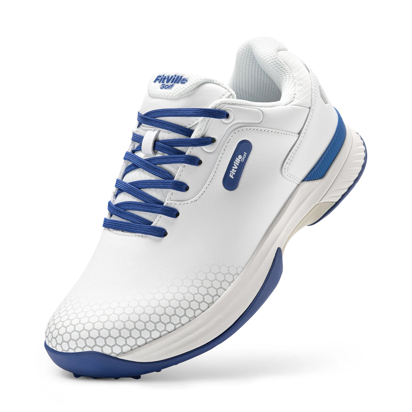 Fitville Mens Wide Golf Shoes Non Slip Comfort Swollen Feet