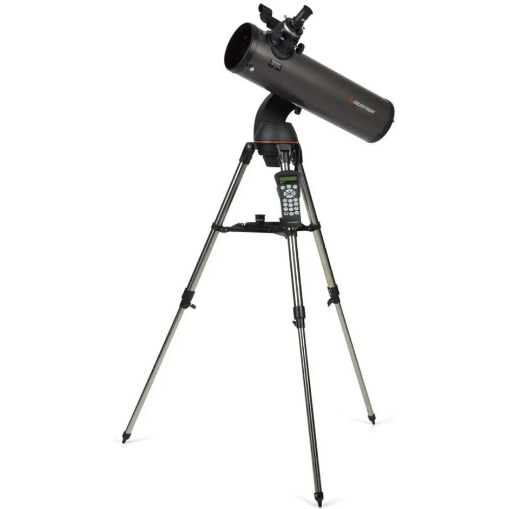 Portable Computerized Newtonian Reflector Telescope With SkyAlign