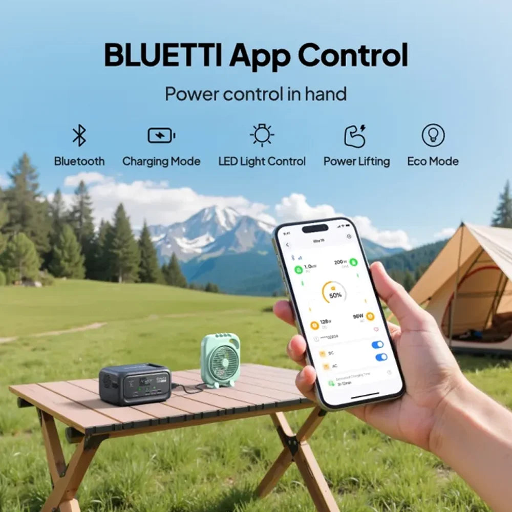 Bluetti Elite 10 128Wh LiFePO4 Portable Power Station