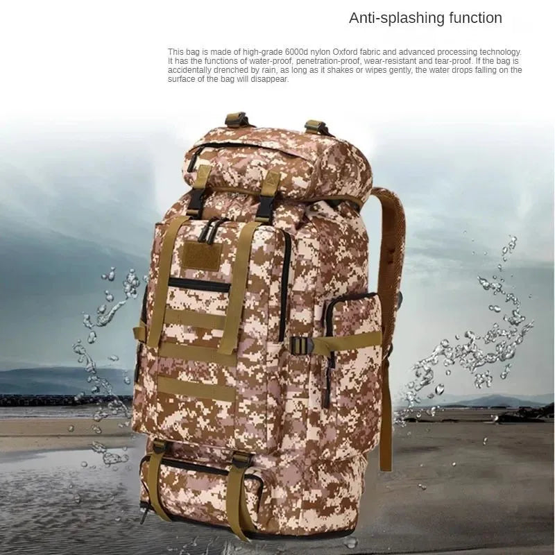 Mountaineering Backpack For Hiking And Outdoor Travel