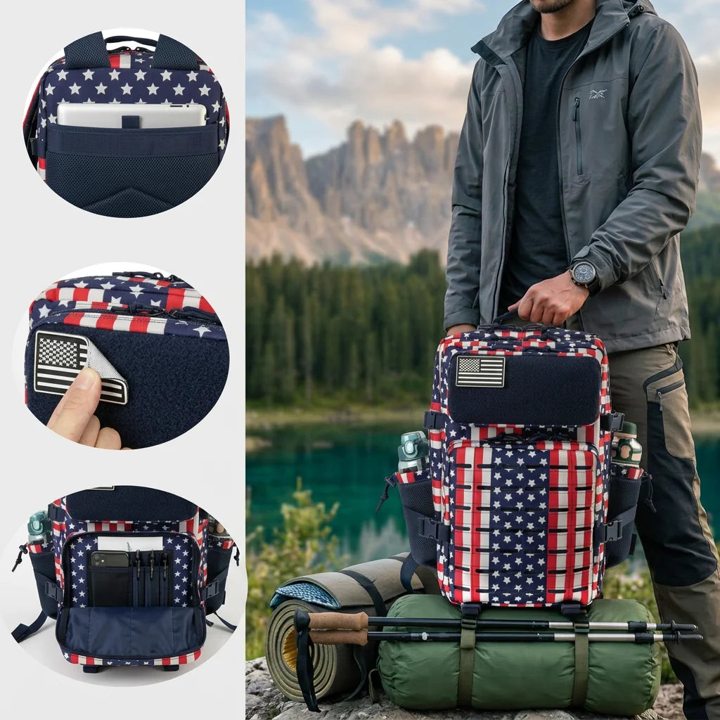ReFire Gear Molle Tactical Backpack For Camping And Travel