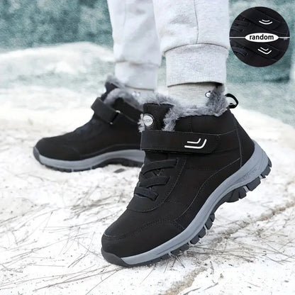 Women Plush Lined Winter Snow Boots For Cold Weather Walking