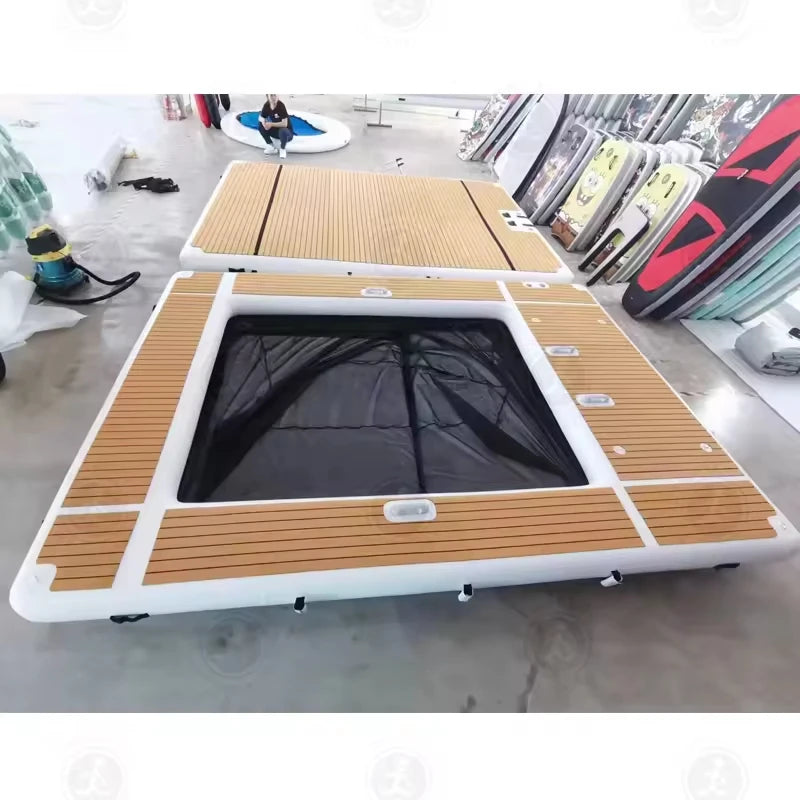 Inflatable Floating Dock Sea Pool Platform For Yacht And Lake