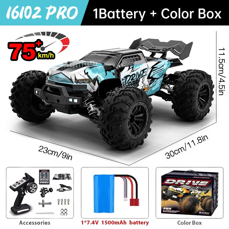 WLtoys 16101 Pro 4WD RC Car With High Speed Performance