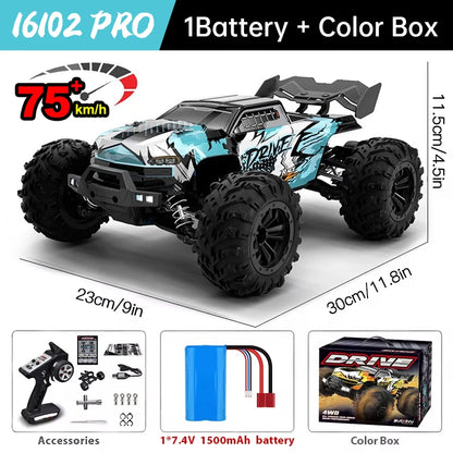WLtoys 16101 Pro 4WD RC Car With High Speed Performance