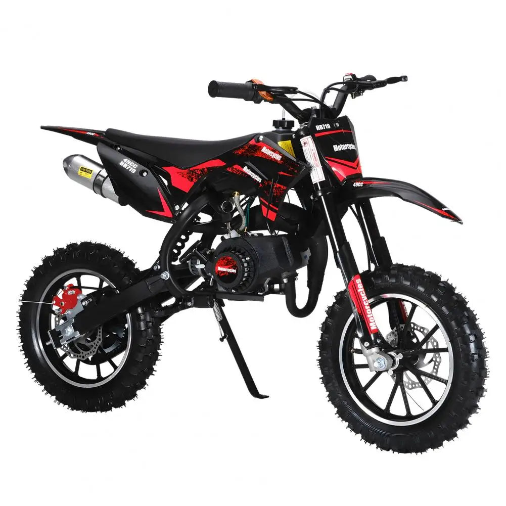 49cc Mini Dirt Bike Disc Brakes And Off Road Tires