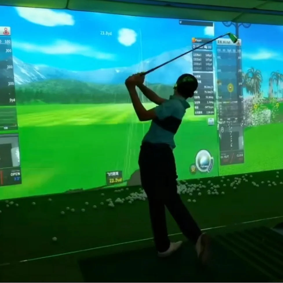 Waimar Realistic 3D Indoor Golf Simulator And Driving Range Projector