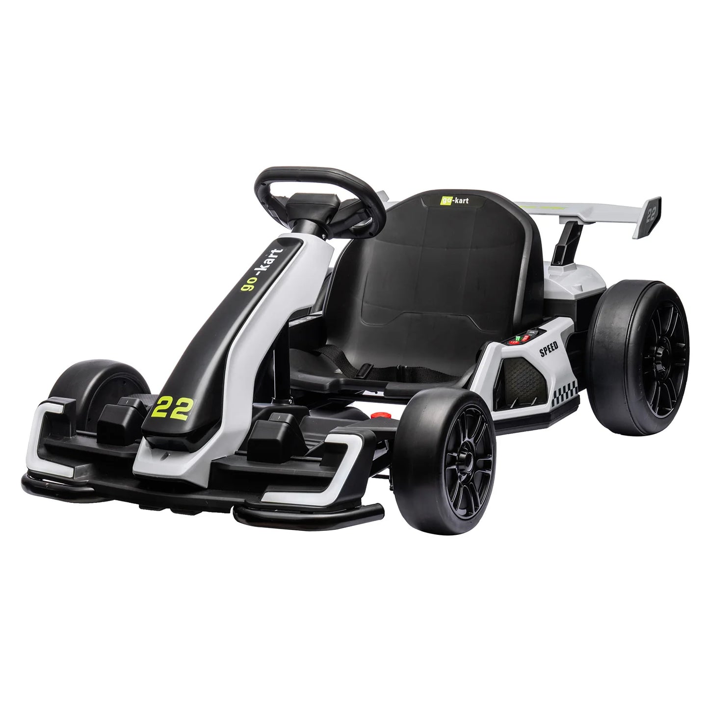 NASITIP 24V Kids Electric Go Kart 300W Motor Drift Sport