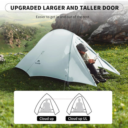 Naturehike Cloud Up Ultralight Double Layer Waterproof Backpacking Tent