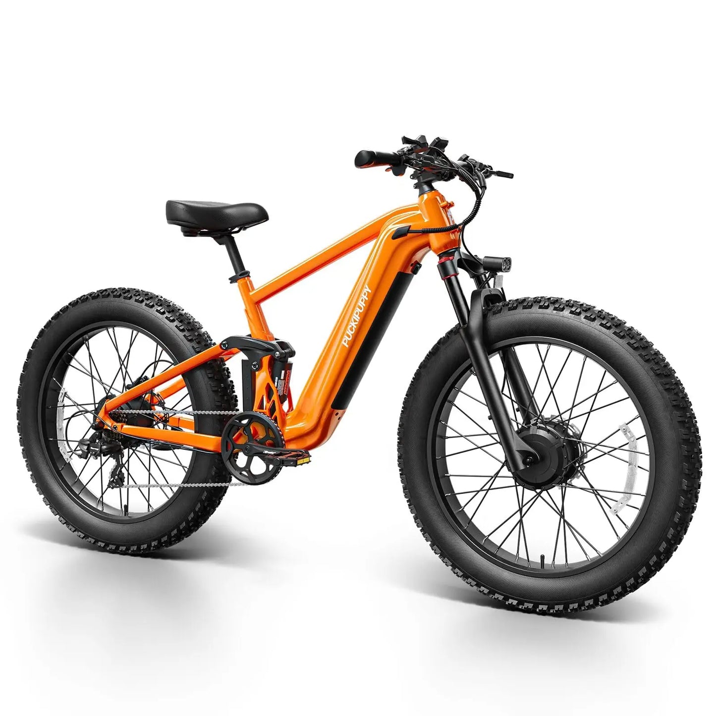 PUCKIPUPPY Dual Motor Electric Bike 1600W 48V 20Ah Torque Sensor