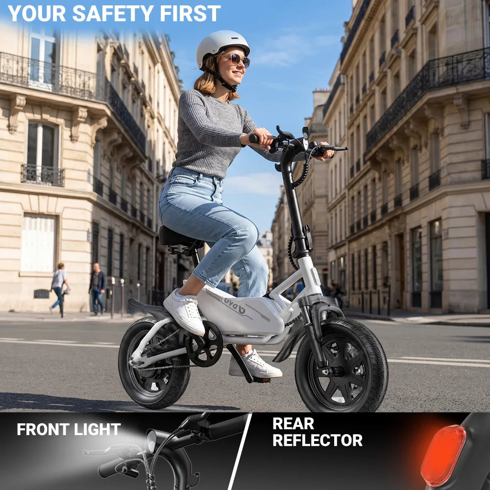DYU X1 350W Motor Folding Electric Bike For Commuters