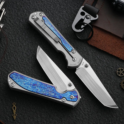 Alvely M390 Steel Folding Pocket Knife For EDC And Camping