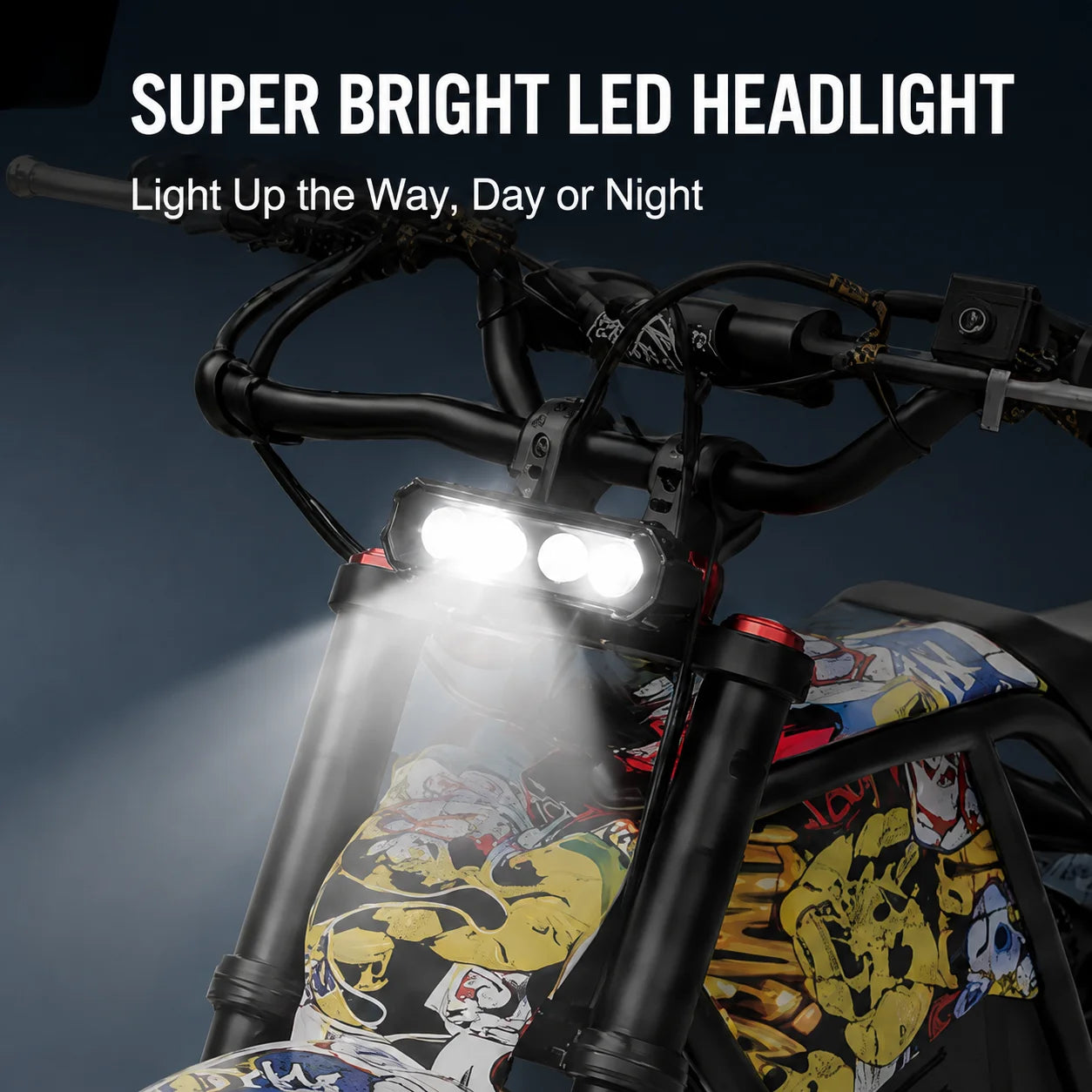Off Road Electric Bike For Adults 48V Lithium Battery Hydraulic Disc Brake