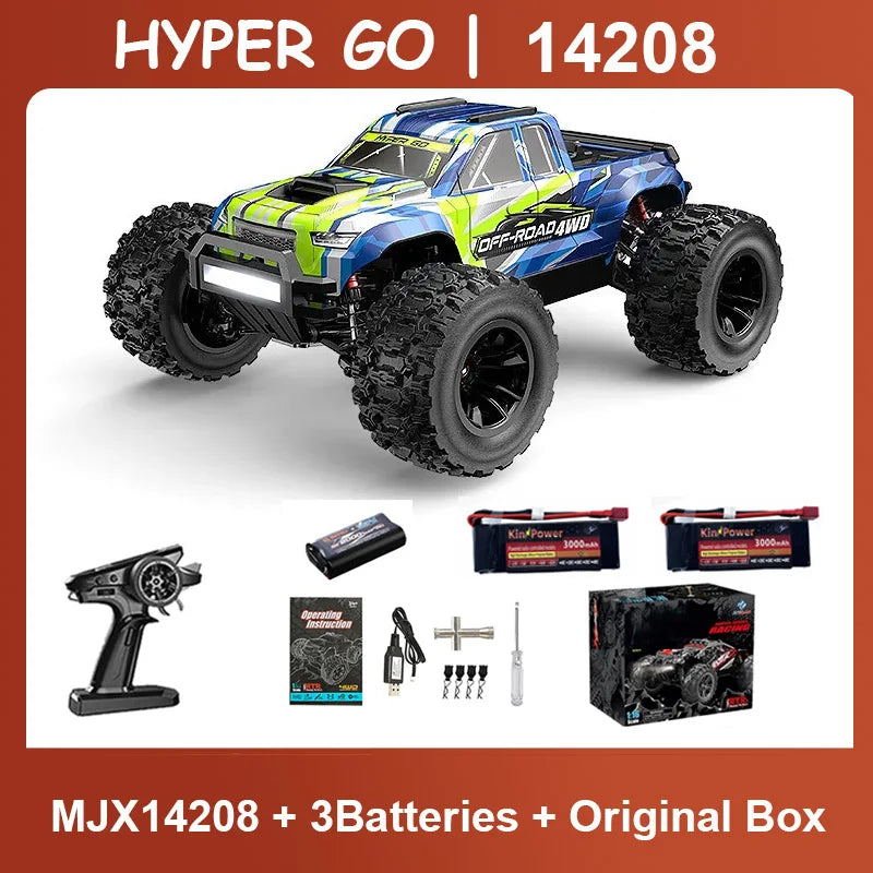 Jyscend Hyper Go MJX RC Car Brushless Remote Control 4WD