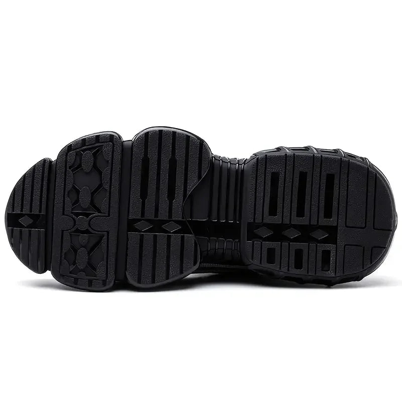Men's Steel Toe Puncture Resistant Safety Shoes With Air Cushion