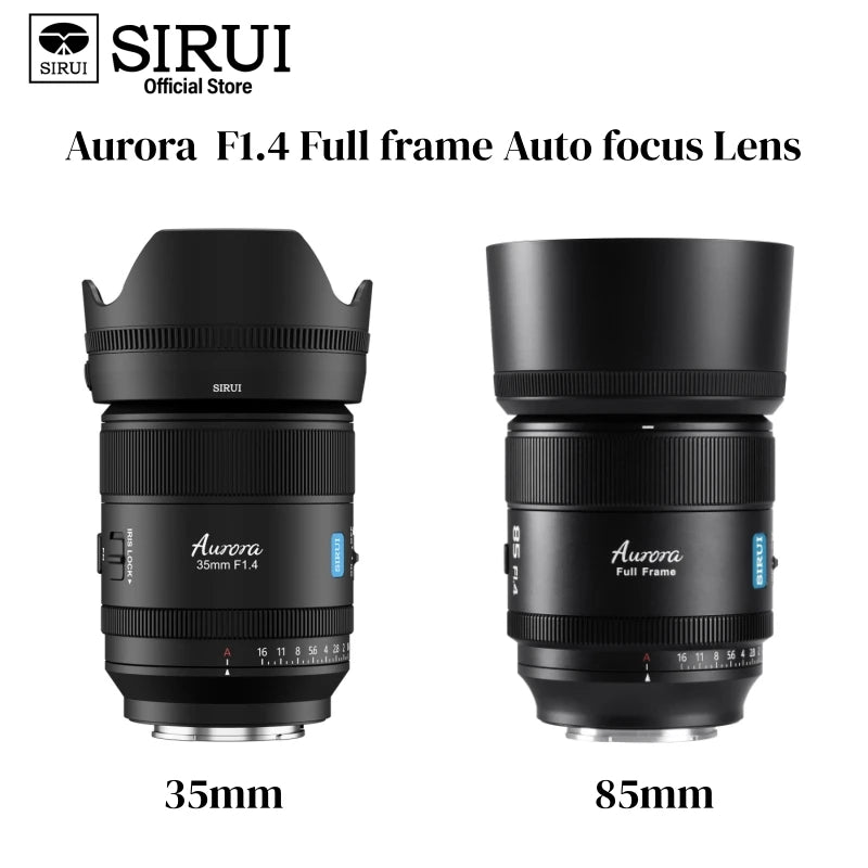 SIRUI Aurora 85mm F1.4 AF Lens For Sony E Fullframe