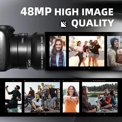 NBD 4K Digital Camera Ultra HD Vlogging Wide Angle