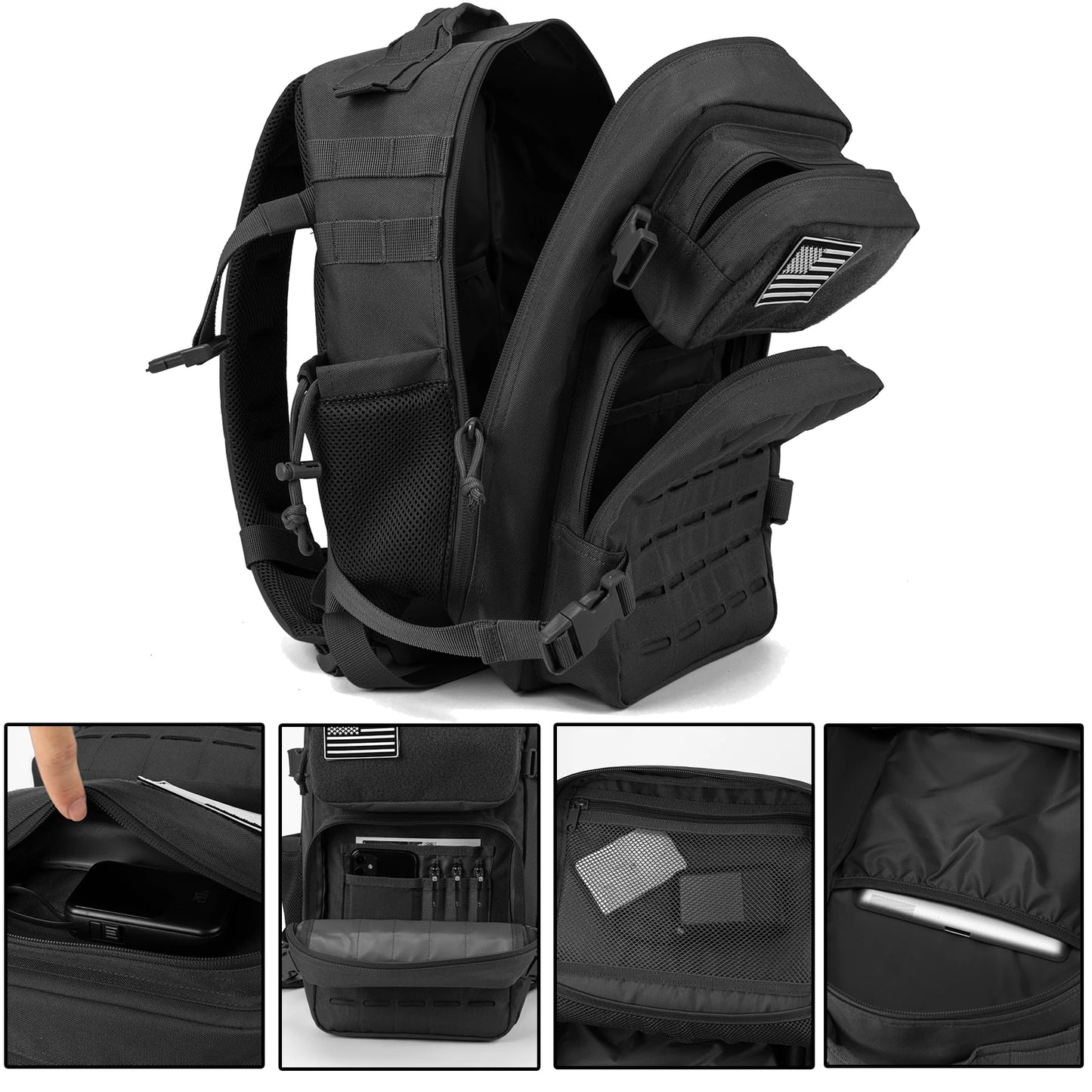 ReFire Gear Tactical Backpack MOLLE Outdoor Survival Daypack