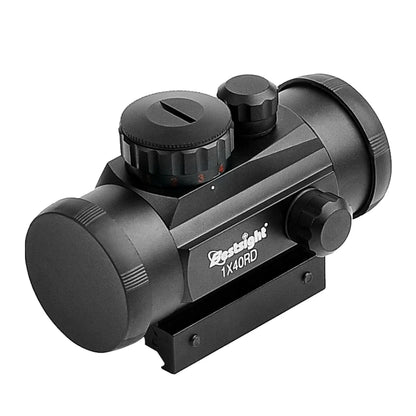 Red Dot Sight 1x40mm Reflex Sight Waterproof & Shockproof & Fog-Proof Red Dot Scope with 1 inch Riser Mount