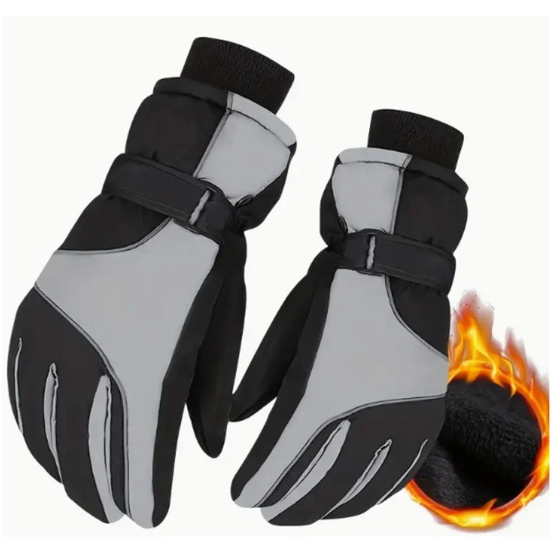 Winter Ski Gloves Warm Non Slip Touch Screen Waterproof