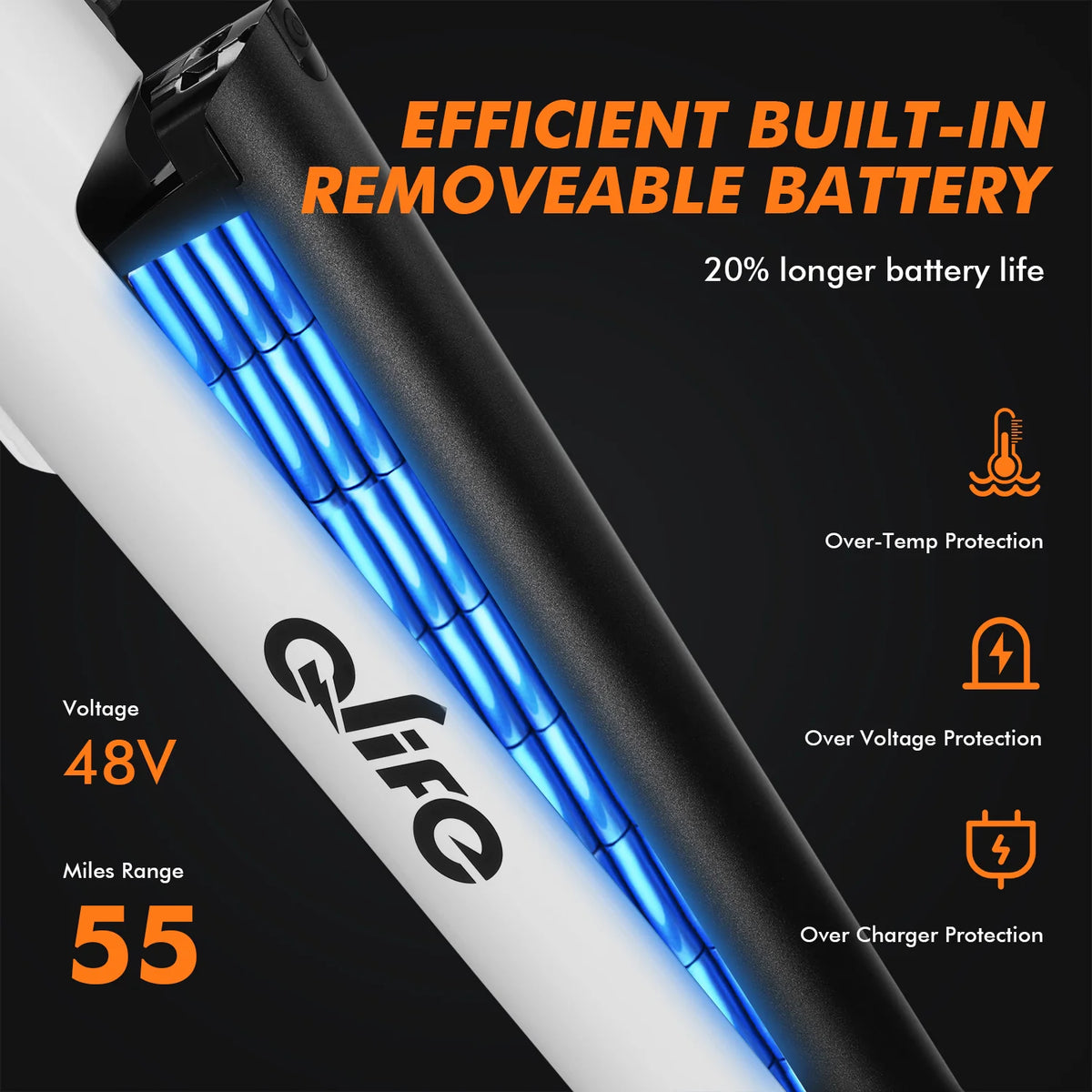 Qlife Cityone St Step Through Electric Bike Seven Speed Commuter