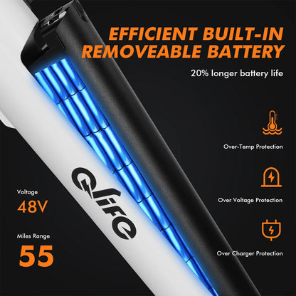 Qlife Cityone St Step Through Electric Bike Seven Speed Commuter