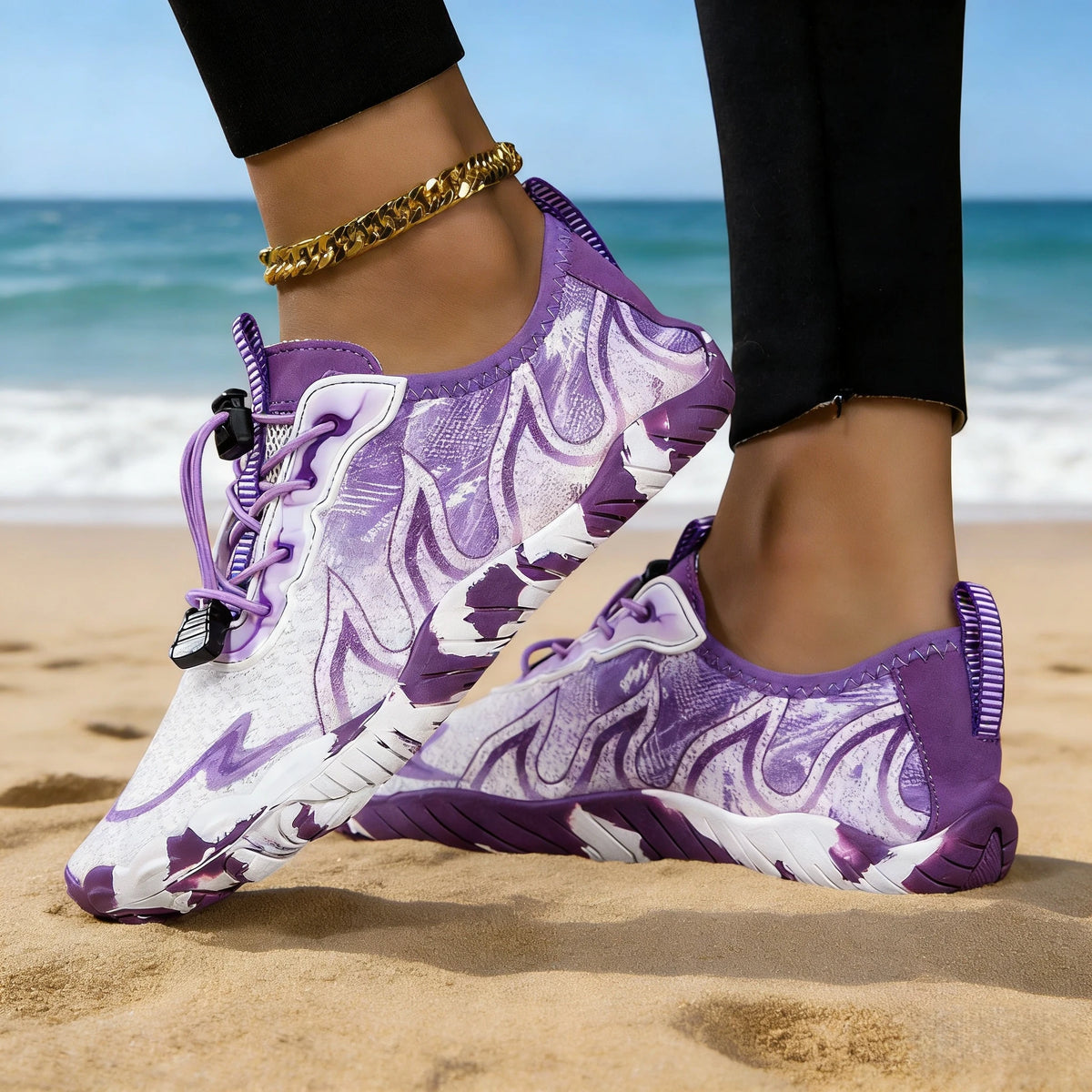 Quick Dry Barefoot Water Shoes for Beach Swimming and Surfing