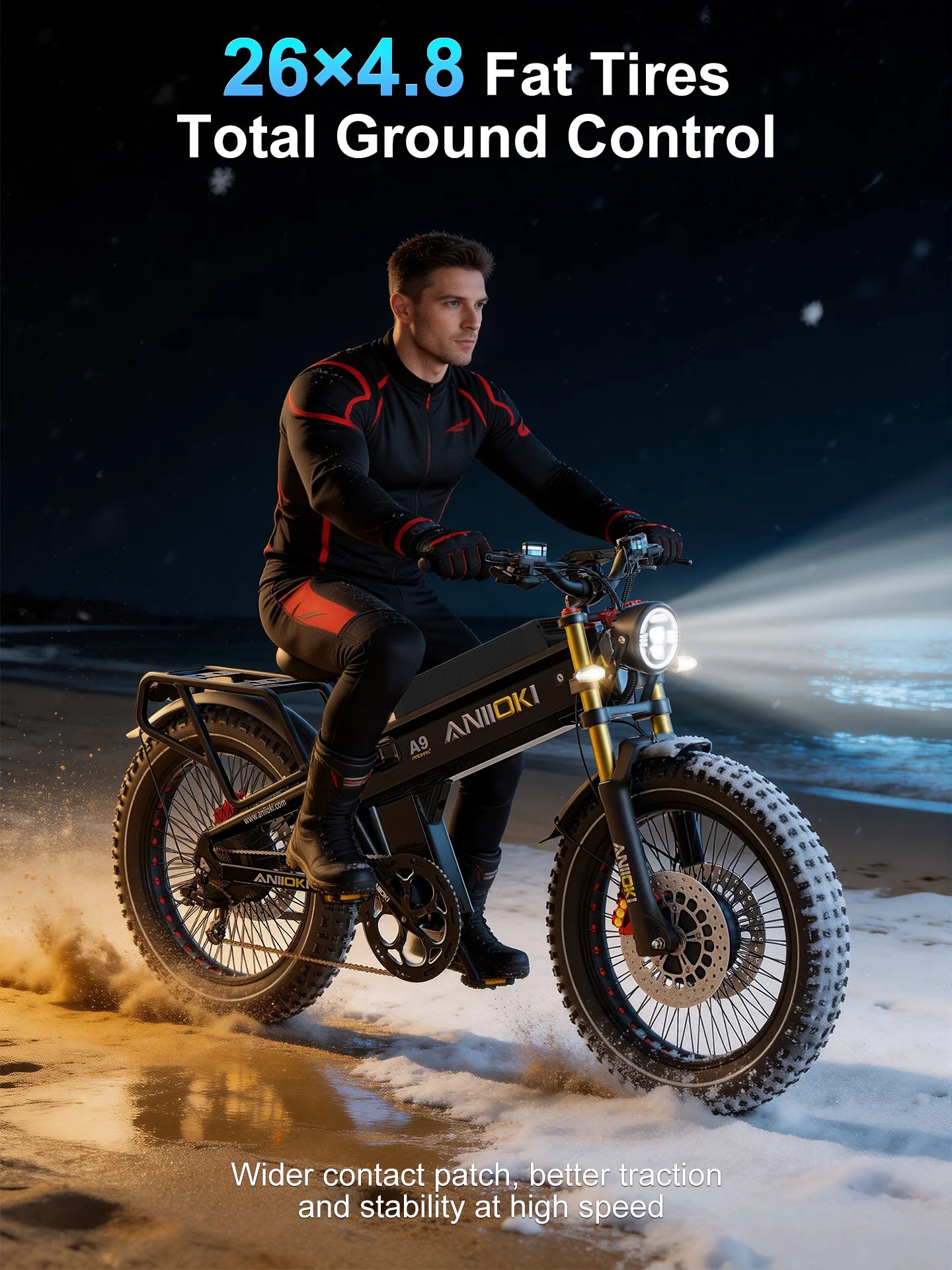 ANIIOKI 6000W Dual Motor Electric Bike A9 Pro Max AWD