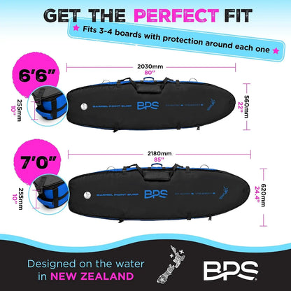 MelodySusie Recycled RPET Surfboard Coffin Travel Bag