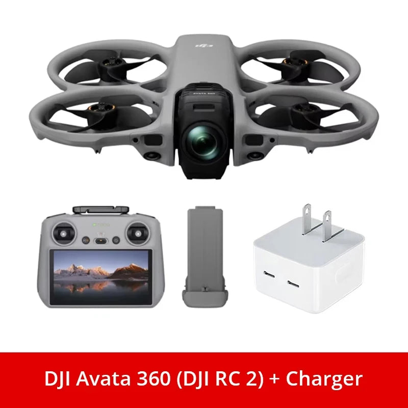 DJI Avata 360 Panoramic FPV Drone Featuring 8K HDR Camera