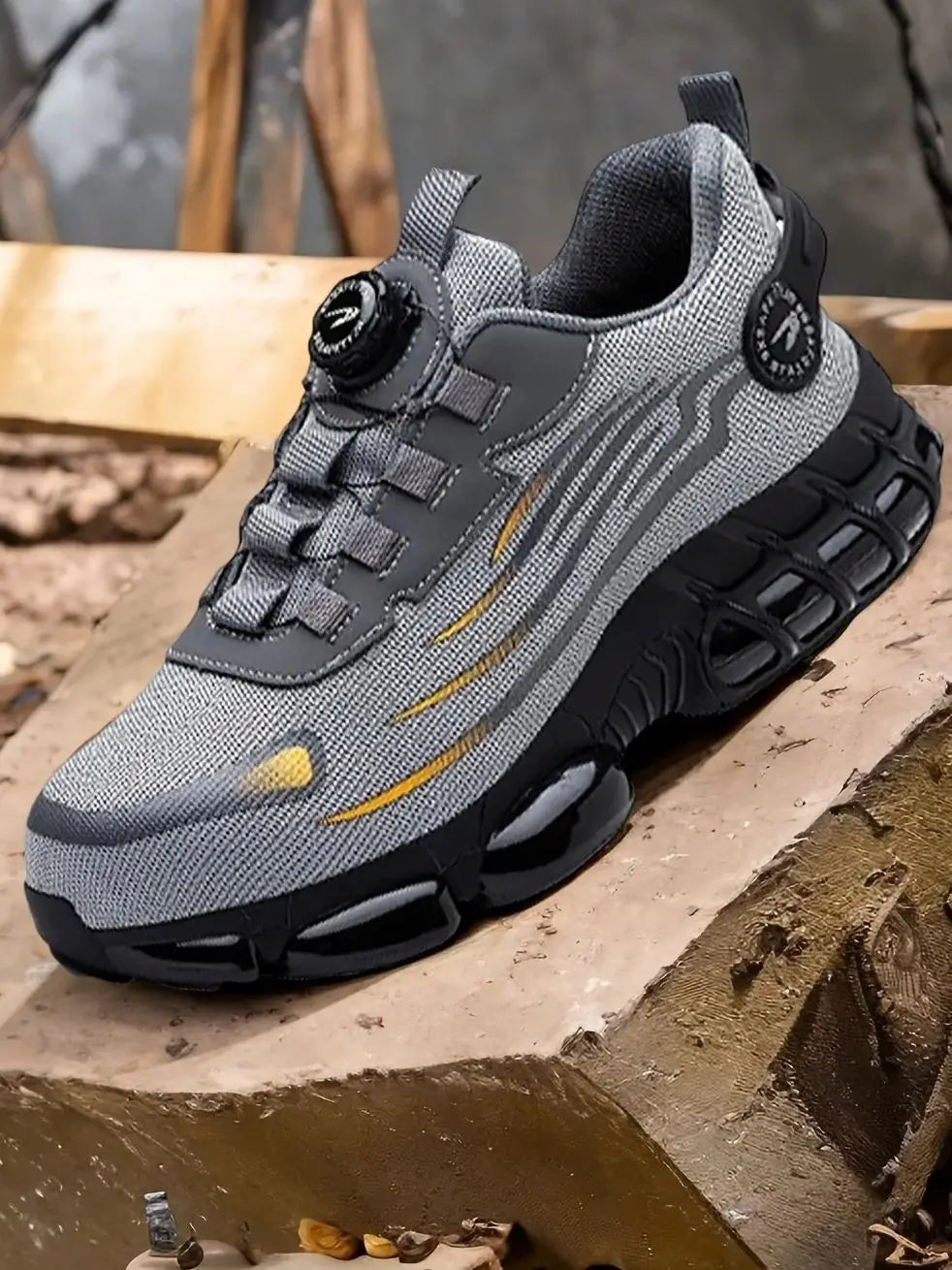 Lightweight Waterproof Steel Toe Work Safety Sneakers For Men