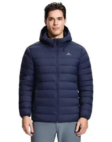 Pioneer Camp Men Lightweight Packable Down Puffer Jacket