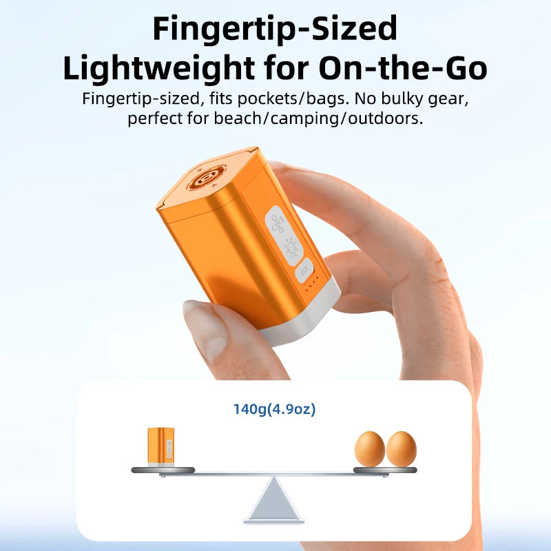 Mini USB Rechargeable Air Pump Inflator Deflator for Vacuum Bags