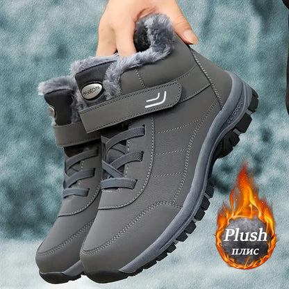 Women Plush Lined Winter Snow Boots For Cold Weather Walking
