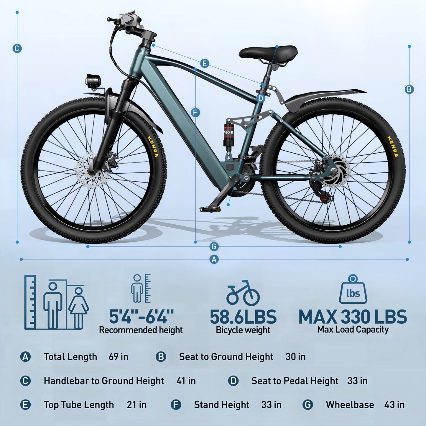 E bike 750W Adults Electric Bike 36V468Wh 26/24 Inch Tires Electric Bicycle Shimano 21-Speed City E Bikes Mountain e bikes
