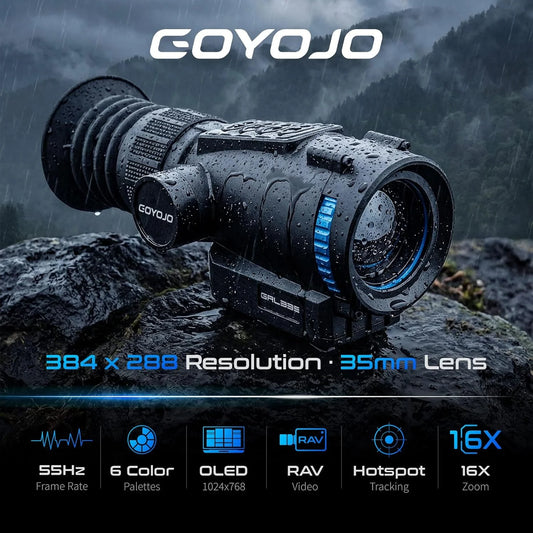 GOYOJO GRL Series Thermal Scopes 384x288 High Resolution Night Vision