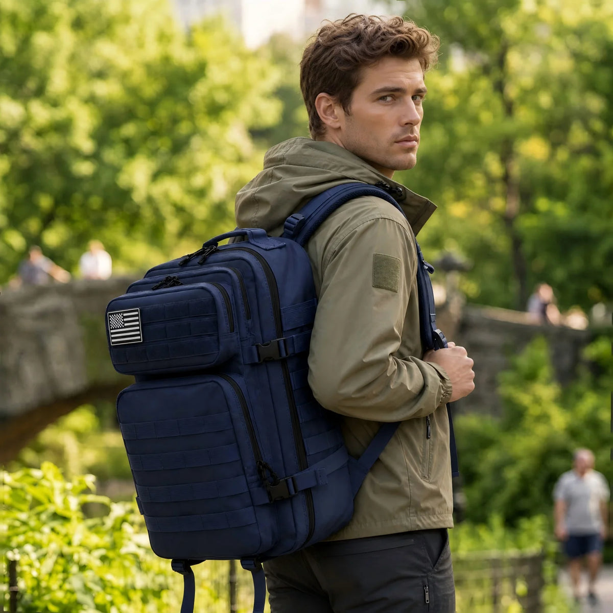 ReFire Gear Tactical Molle Backpack With Large Capacity And Pockets