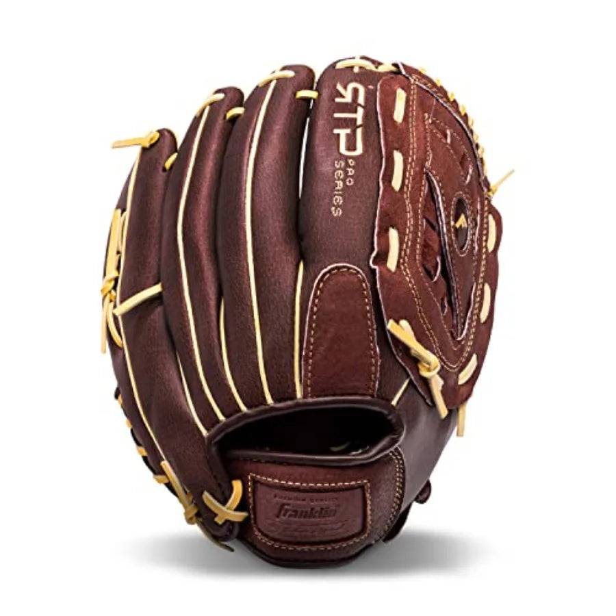 Baseball Gloves - RTP Pro Adult + Kids Baseball Mitt - Outfield + Infield Gloves，12.5" - Basket Web