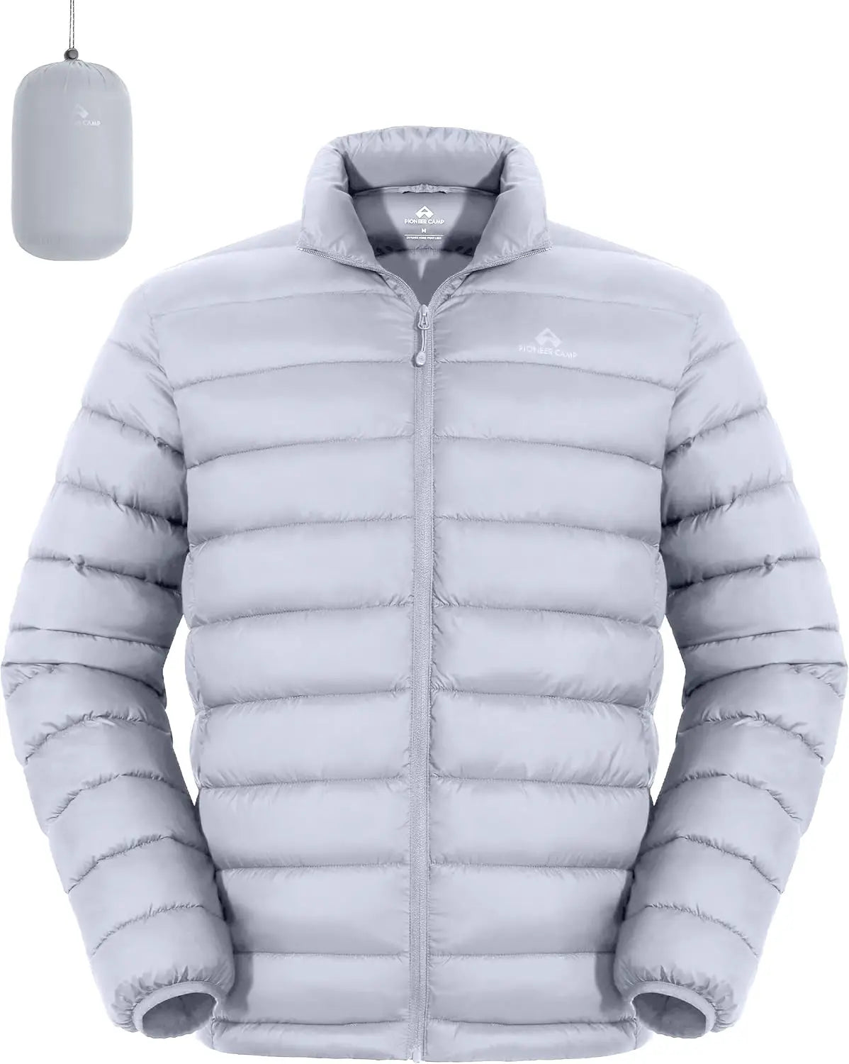 Pioneer Camp Mens Lightweight Packable Water Repellent Puffer Jacket