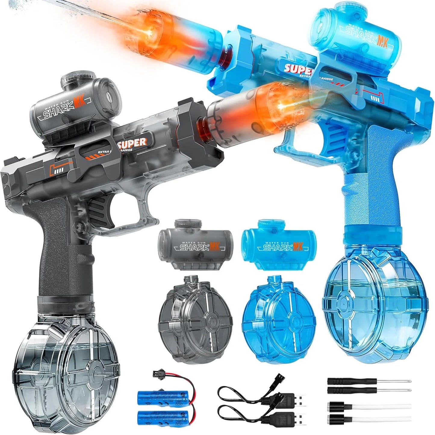 High Concerned Chemical Electric Water Gun Squirt Gun Long Range