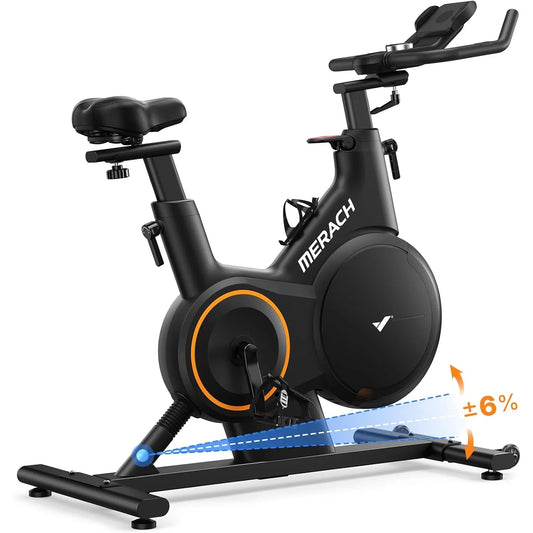 Magnetic Exercise Bike Heavy Duty Stationary with Automated Resistance