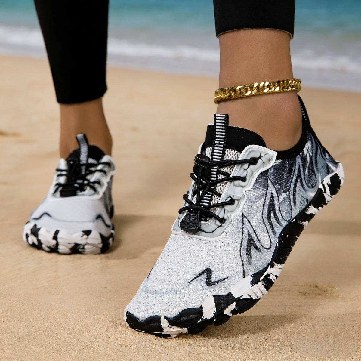 Quick Dry Barefoot Water Shoes for Beach Swimming and Surfing