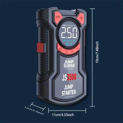 PAIVIROKU 5 In 1 Jump Starter With Digital Tire Inflator