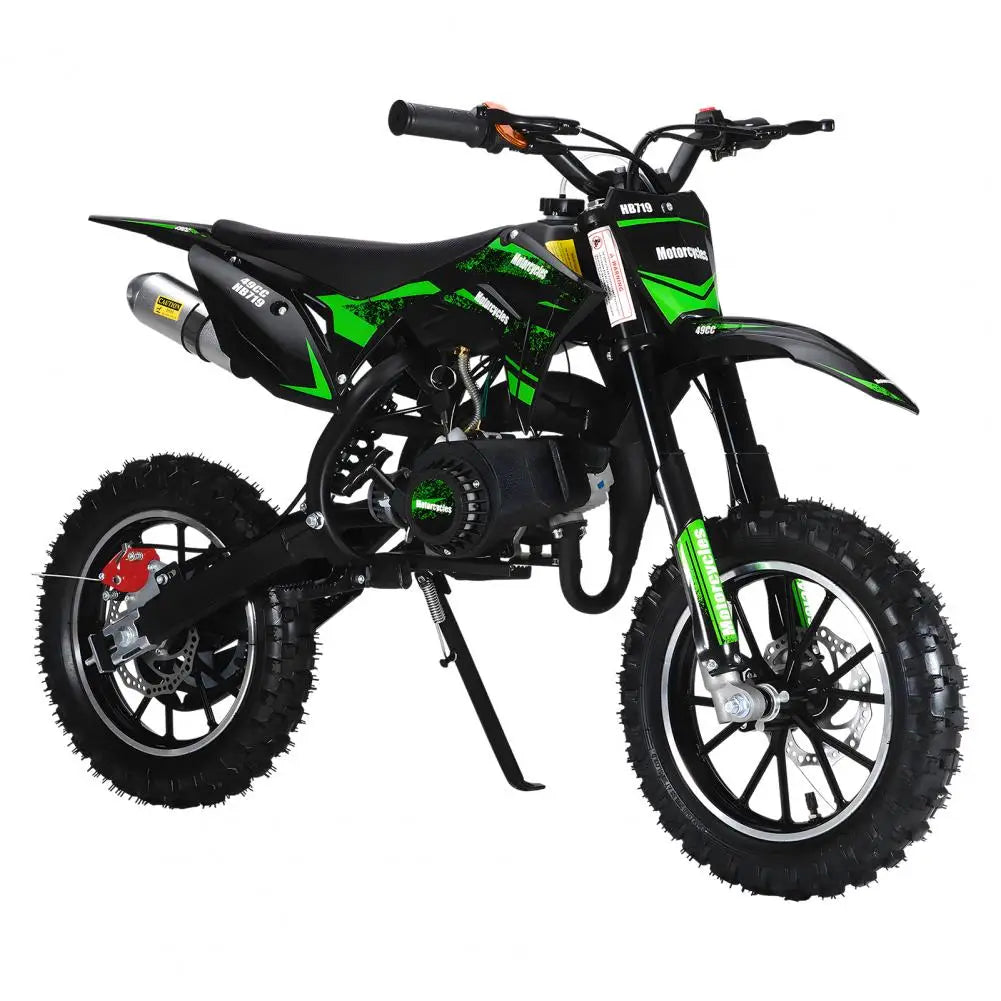 49cc Mini Dirt Bike Disc Brakes And Off Road Tires