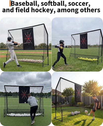 HiMISS Golf Practice Net Indoor Outdoor Heavy Duty Training Kit