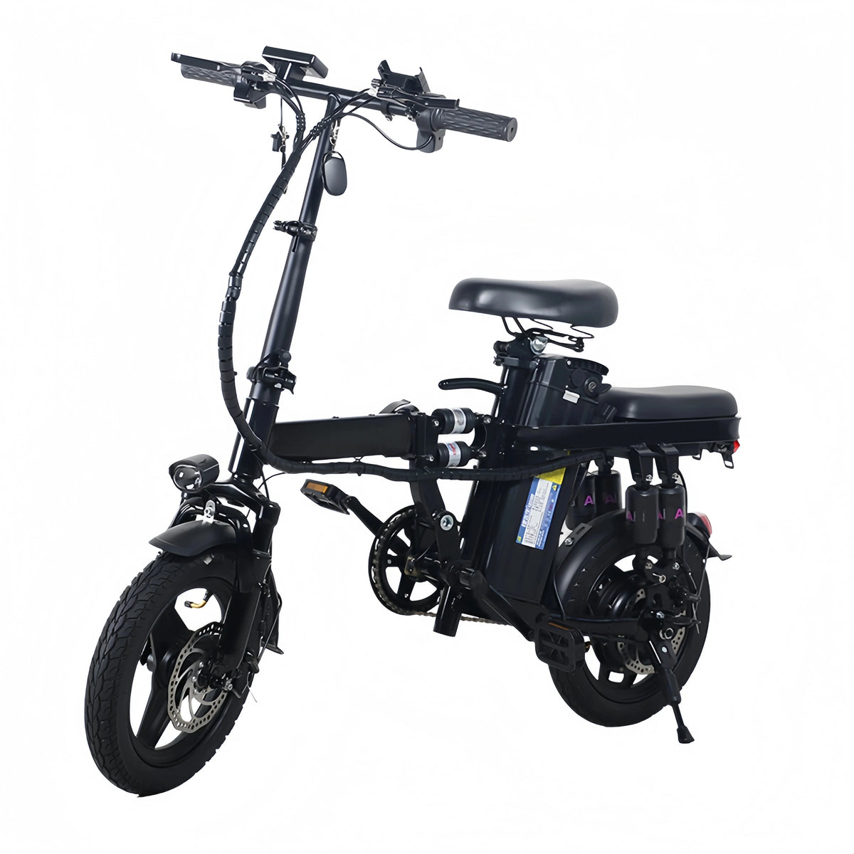 Electric Folding Bike A10-1 400W Motor And Removable 48V Battery