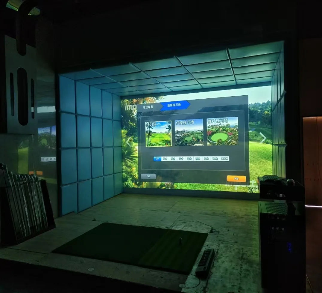 Waimar Realistic 3D Indoor Golf Simulator And Driving Range Projector