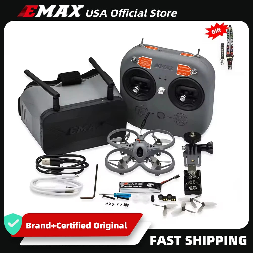 EMAX Tinyhawk Lite BNF FPV Racing Drone With ELRS RC