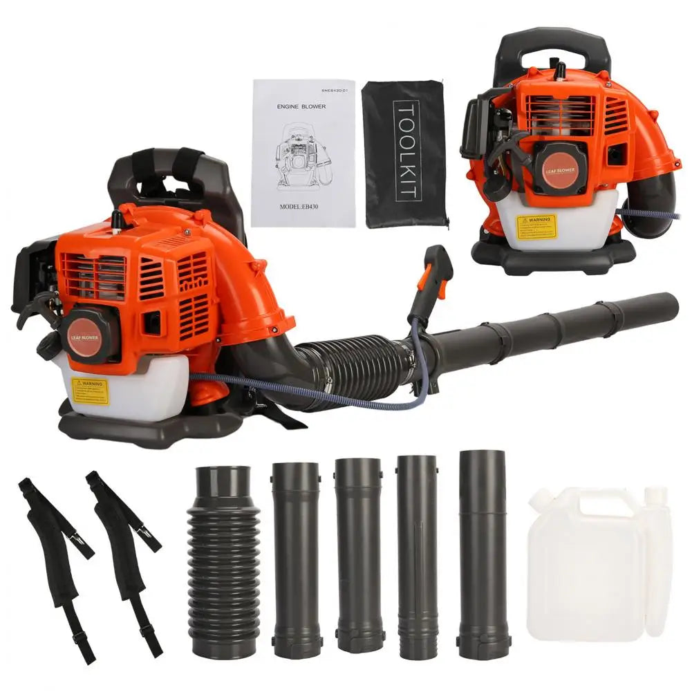 Leaf Blower Backpack Style Gas Powered Garden Blower
