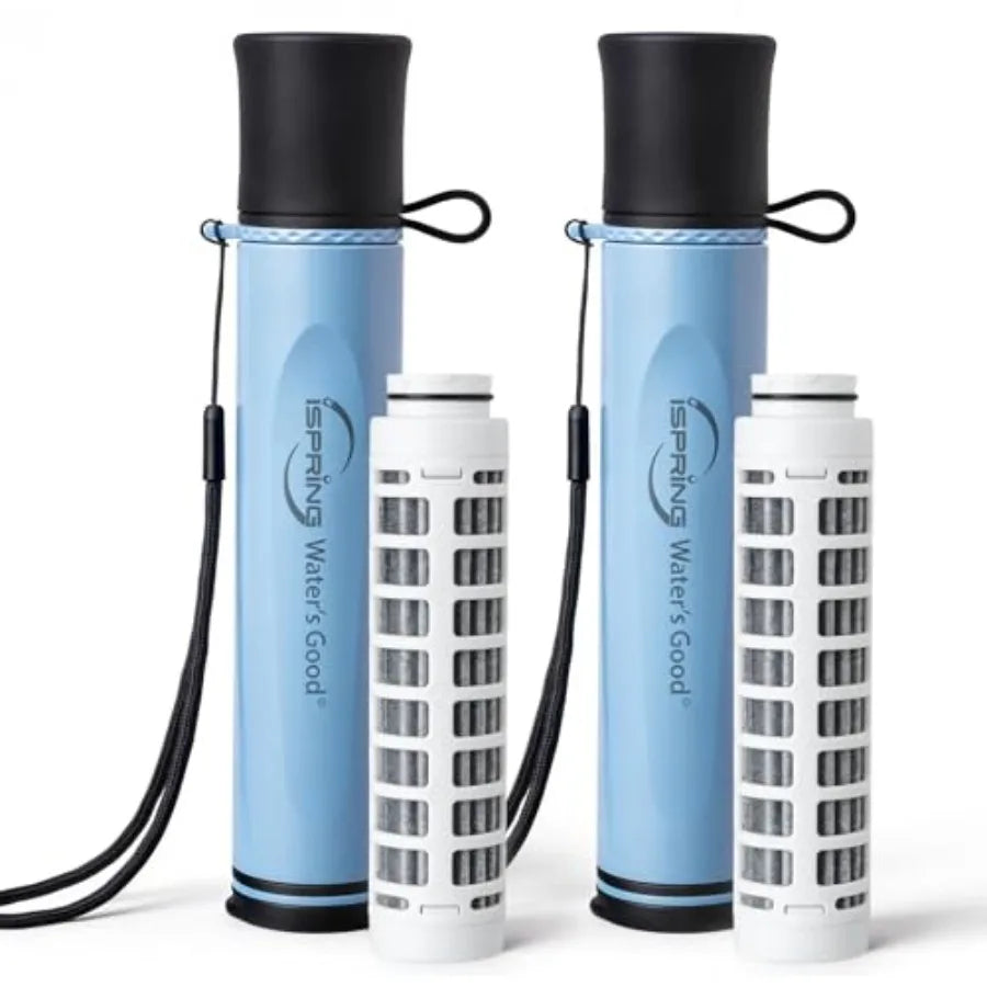 Personal Water Filter for Survival Hiking and Emergency Use
